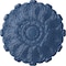 Ekena Millwork Durham Ceiling Medallion (Fits Canopies up to 4 1/4"), Hand-Painted Americana, 31"OD x 1 1/2"P CM31DUAMF - alternate 1